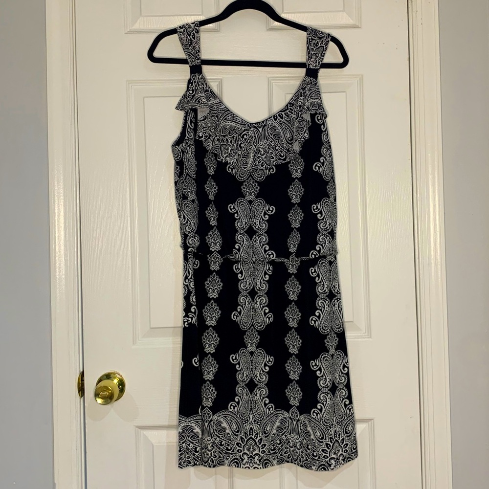 WHBM paisley dress